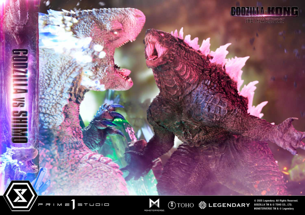 Prime 1 Studio Ultimate Diorama Masterline Godzilla x Kong: The New Empire Godzilla vs Shimo Bonus Version | 4582647121684