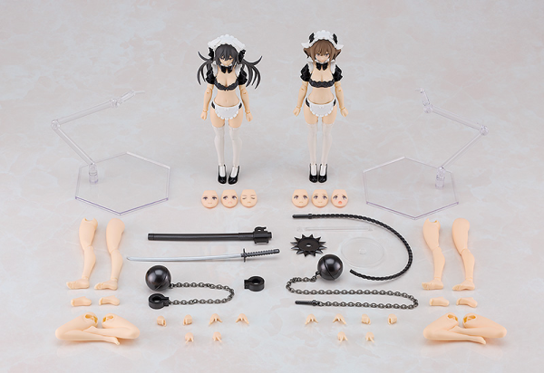 PLAMAX GP-07 Underwear Body Girl Ran & Jelly: Maid Ver. Set | 4545784013519