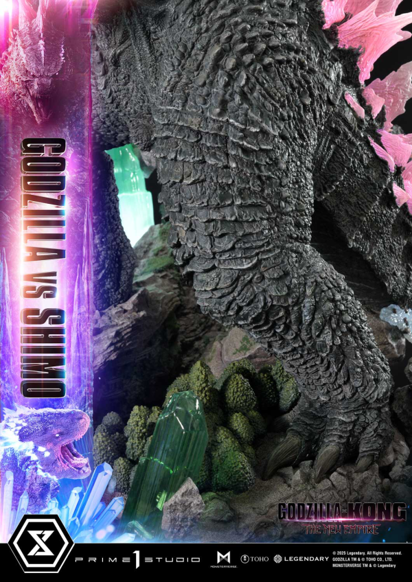Prime 1 Studio Ultimate Diorama Masterline Godzilla x Kong: The New Empire Godzilla vs Shimo | 4582647121677
