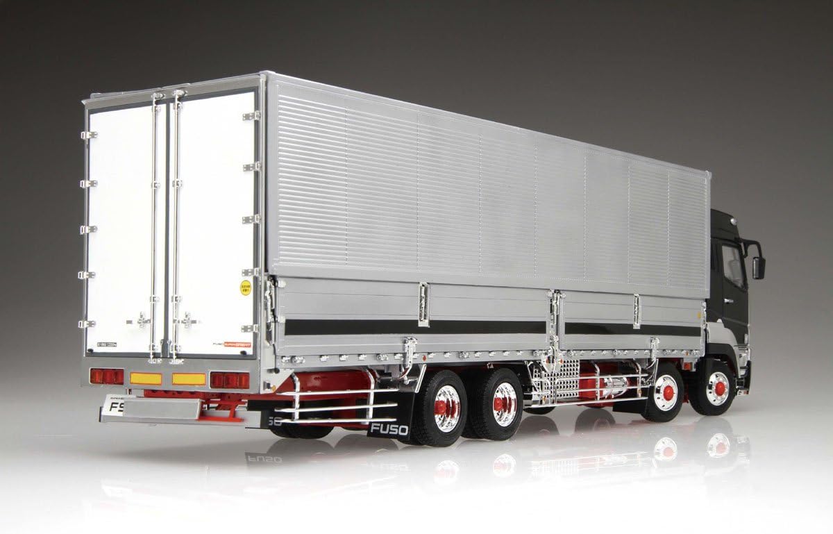 Aoshima 1/32 MITSUBISHI FUSO '07 SUPER GREAT HIGHWAY CARGO LOW FLOOR FOUR AXES AIR SUS.(AS000212) | AS000212