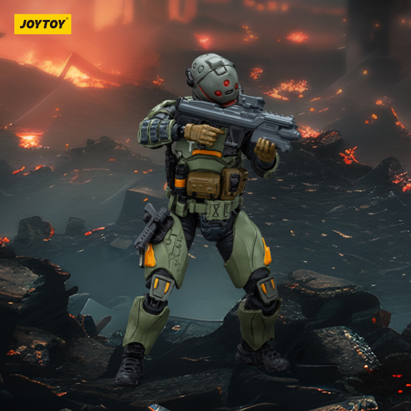 JOYTOY APOC Series Storm Tempestus Fire Support Type Mecha Pilot | 6927054401680