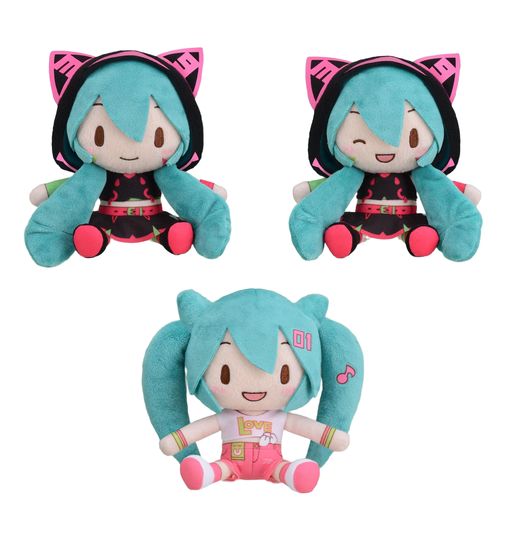 Hatsune Miku Series Hatsune Miku Live Ver. EX Fuwapuchi Plush | 4580779526162