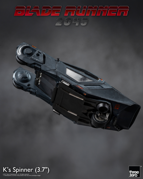 threezero Blade Runner 2049 - K's Spinner (3.7") | 4895250816022