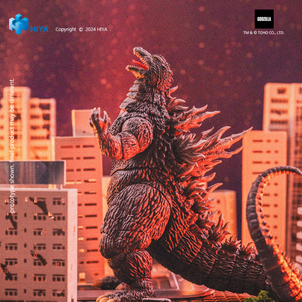 HIYA TOYS Exquisite Basic Series None Scale 7 Inch GODZILLA AGAINST MECHAGODZILLA 2002 Godzilla | 6957534204074