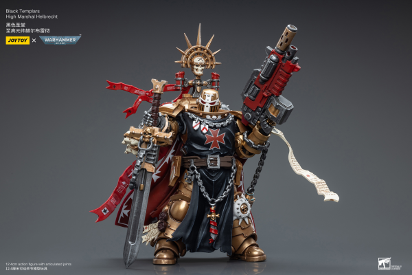 Joy Toy Black Templars High Marshal Helbrecht | 6973130376540