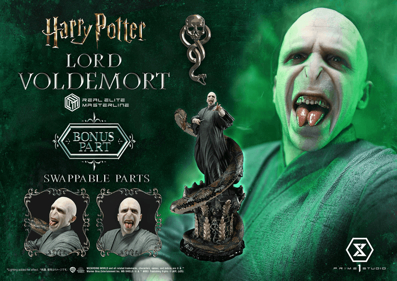 Prime 1 Studio Real Elite Masterline Harry Potter (Film) Lord Voldemort Bonus Version | 4582647122186