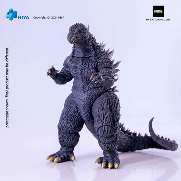 HIYA TOYS Exquisite Basic Series None Scale 7 Inch GODZILLA AGAINST MECHAGODZILLA 2002 Godzilla | 6957534204074