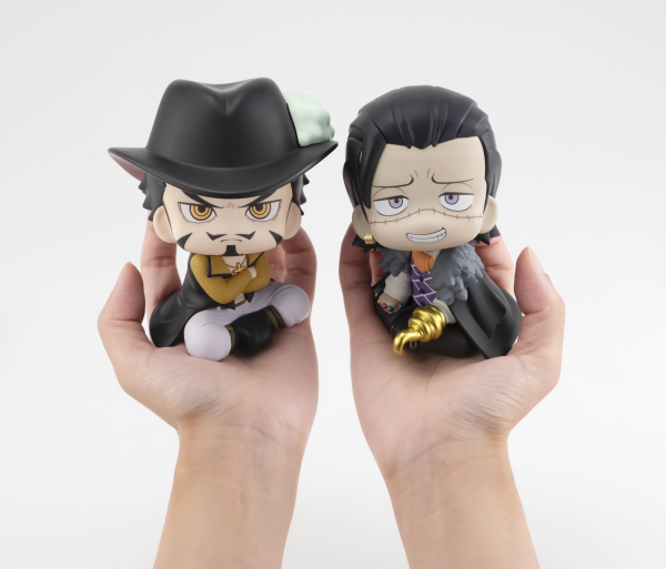 MegaHouse Lookup ONE PIECE Dracule Mihawk&Crocodile set【with gift】 | 4535123839665
