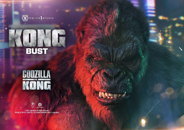Prime 1 Studio Life Size Bust Godzilla vs Kong (Film) Kong | 4580708032122