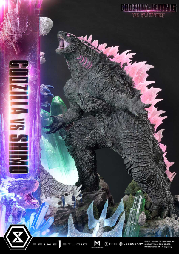 Prime 1 Studio Ultimate Diorama Masterline Godzilla x Kong: The New Empire Godzilla vs Shimo | 4582647121677