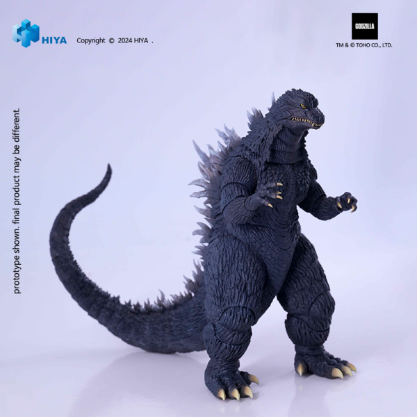 HIYA TOYS Exquisite Basic Series None Scale 7 Inch GODZILLA AGAINST MECHAGODZILLA 2002 Godzilla | 6957534204074