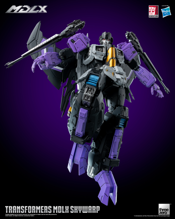 Three Zero Transformers: MDLX Skywarp | 4895250810532