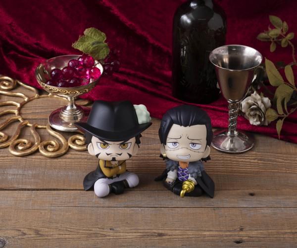 MegaHouse Lookup ONE PIECE Dracule Mihawk&Crocodile set【with gift】 | 4535123839665