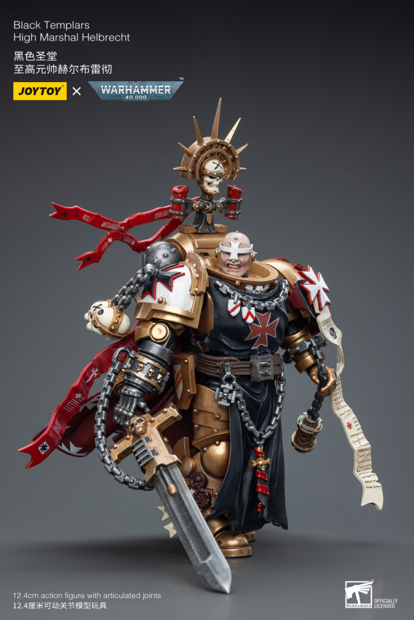 Joy Toy Black Templars High Marshal Helbrecht | 6973130376540