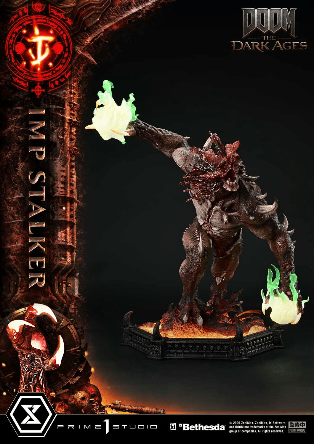 Ultimate Premium Masterline DOOM: The Dark Ages Imp Stalker | 4582647123350