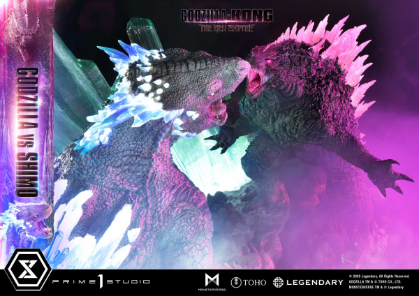 Prime 1 Studio Ultimate Diorama Masterline Godzilla x Kong: The New Empire Godzilla vs Shimo Bonus Version | 4582647121684