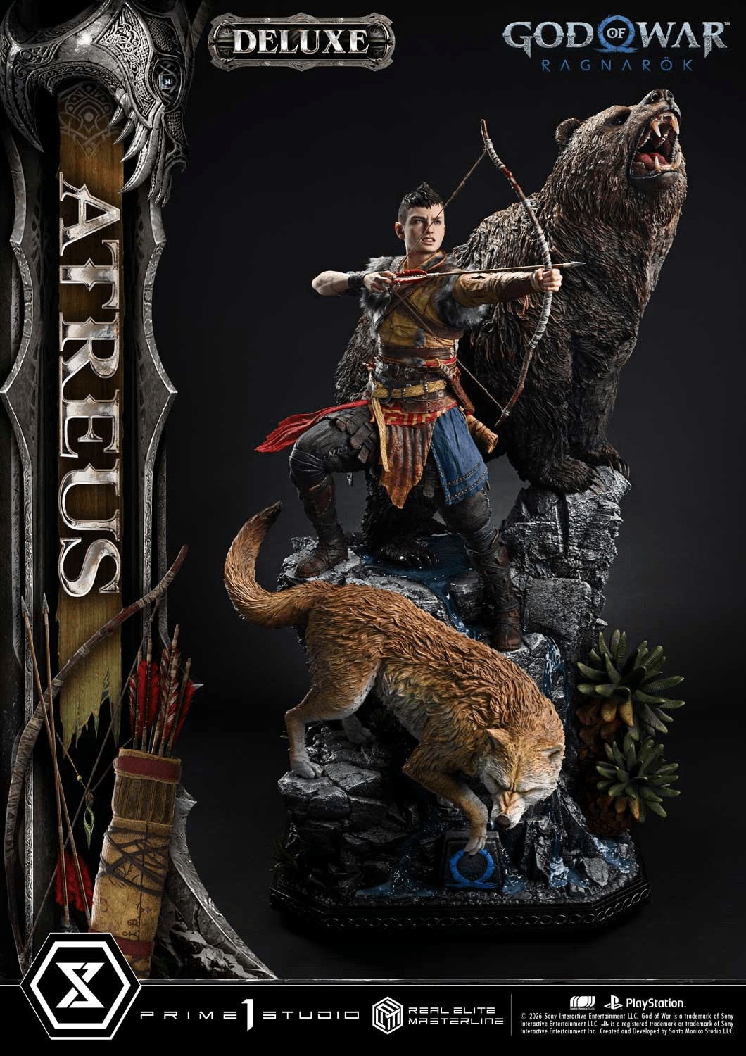 Real Elite Masterline God of War: Ragnarok Atreus Deluxe Version