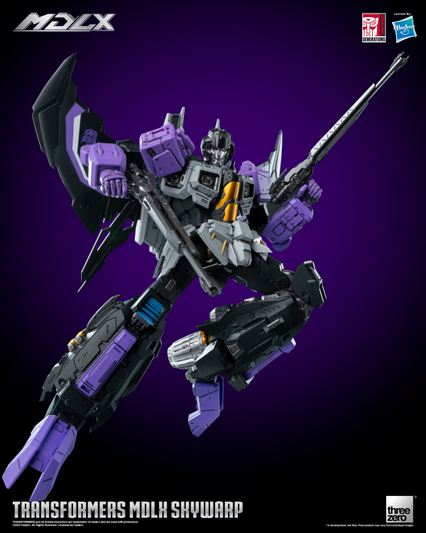 Three Zero Transformers: MDLX Skywarp | 4895250810532