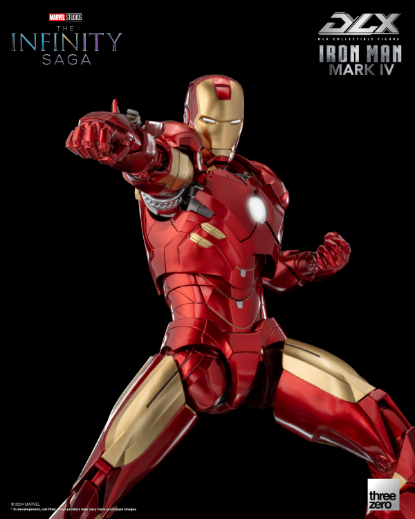 threezero Marvel Studios: The Infinity Saga: DLX Iron Man Mark 4 | 4895250812888