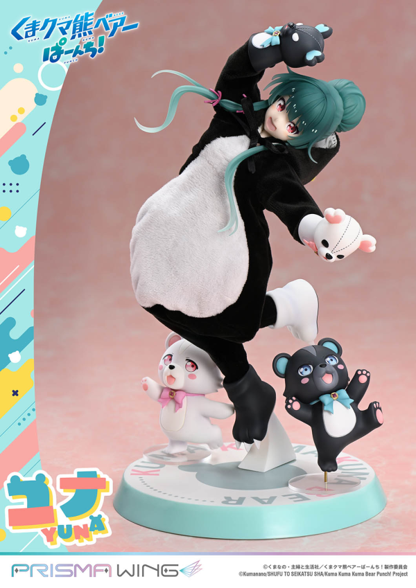 Prime 1 Studio PRISMA WING Kuma Kuma Kuma Bear Punch! Yuna 1/7 Scale Pre-Painted Figure | 4582647120601