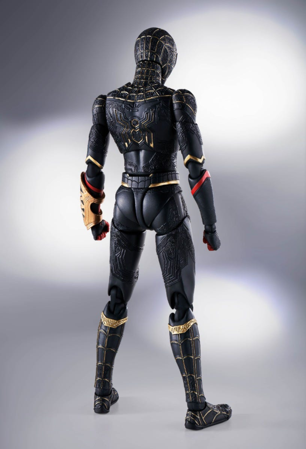 BANDAI Spirits Spider-Man Black & Gold Suit (Spider-Man: No way Home) Special Set | 4573102630070