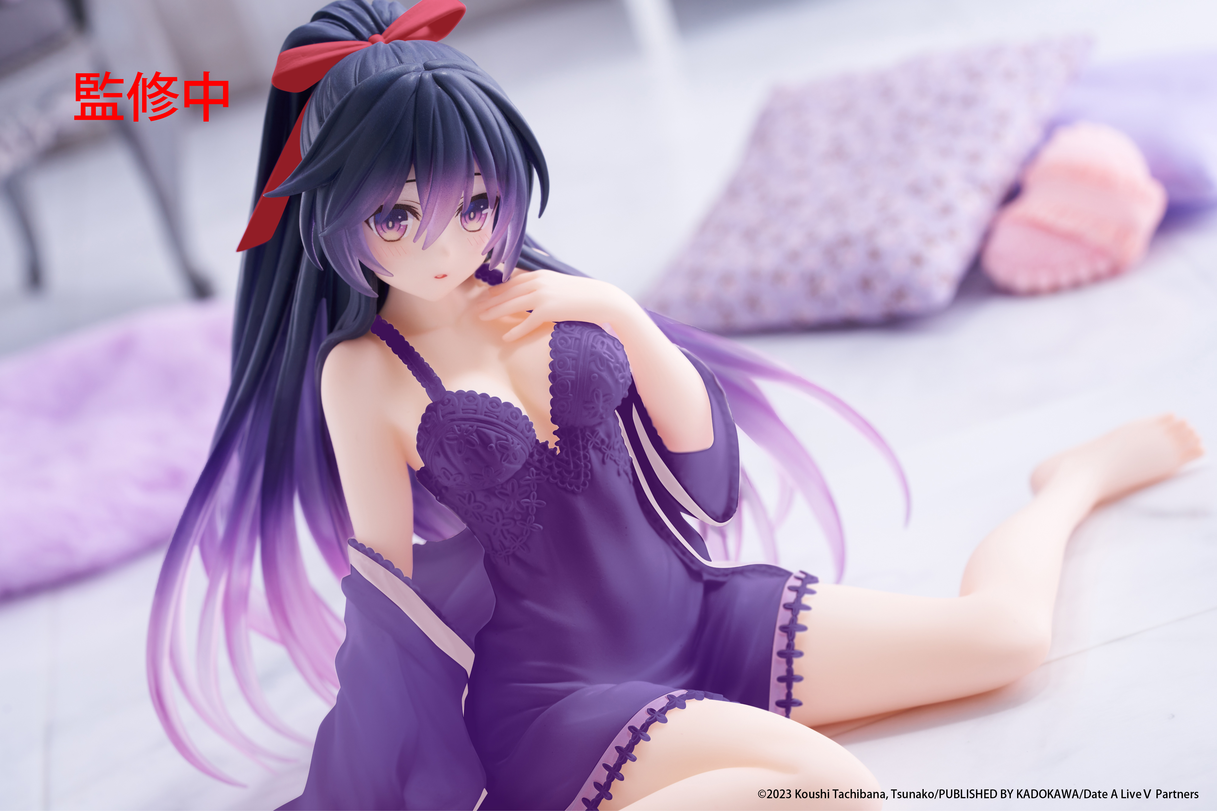 Date A Live V Desktop Cute Figure - Tohka Yatogami (Nightwear Ver.) Renewal | 0840342403950
