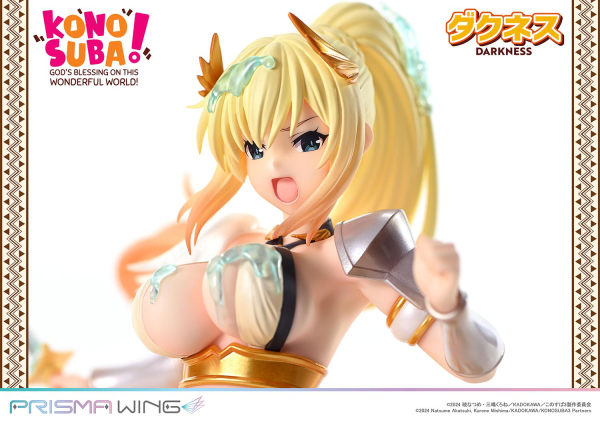 Prime 1 Studio PRISMA WING The anime KONOSUBA -God's blessing on this wonderful world! DARKNESS 1/7 Scale Pre-Painted Figure(4582647121769)