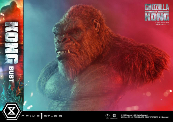 Prime 1 Studio Life Size Bust Godzilla vs Kong (Film) Kong | 4580708032122