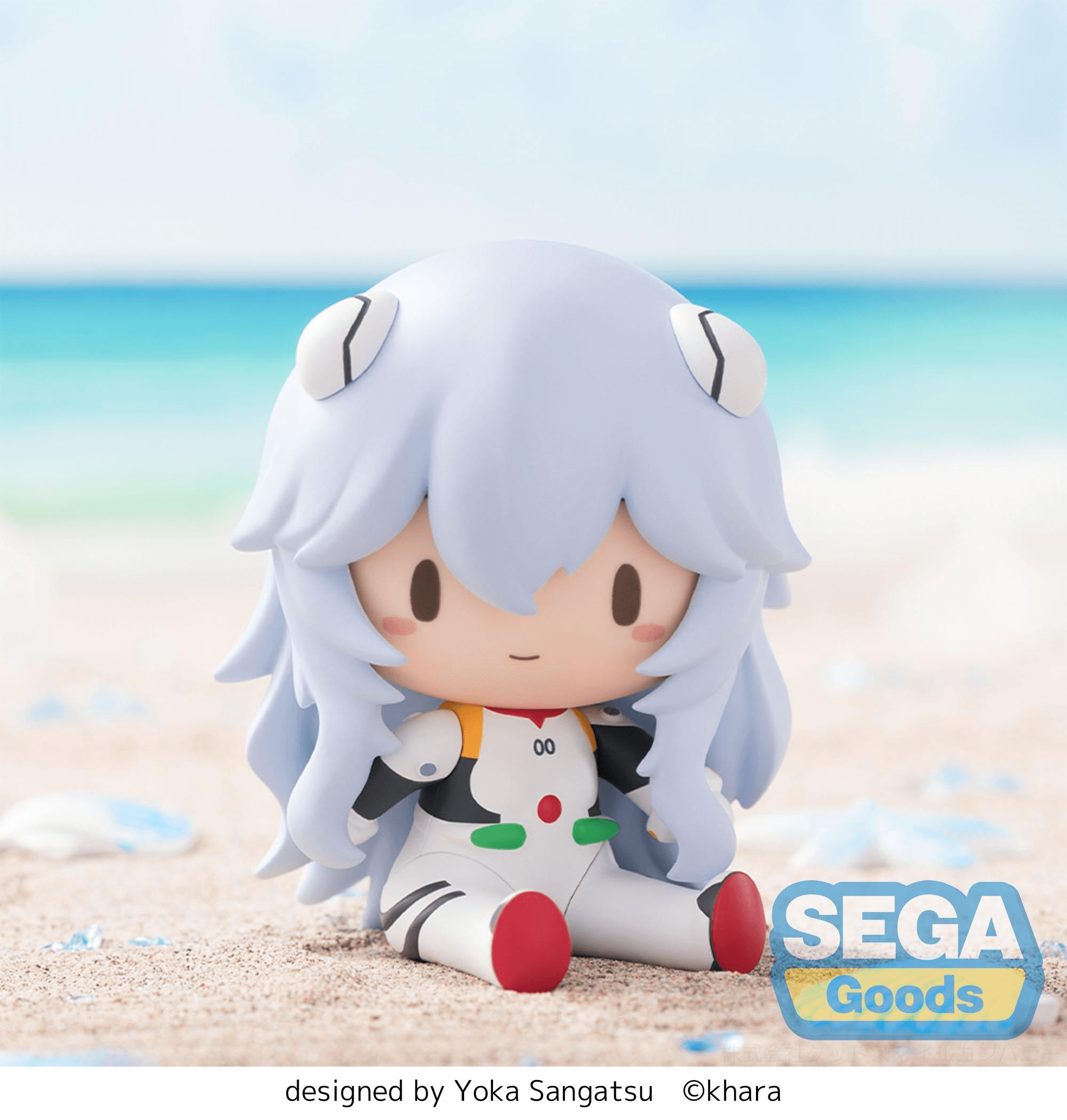 fuwa petit "EVANGELION: 3.0+1.0 Thrice Upon a Time" Chibi Figure "Rei" Long Hair | 4582733445878