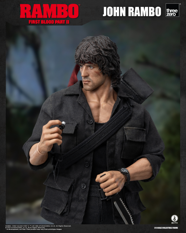 Three Zero Rambo: First Blood Part II - 1/6 John Rambo | 4897056205239