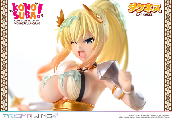 Prime 1 Studio PRISMA WING The anime KONOSUBA -God's blessing on this wonderful world! DARKNESS 1/7 Scale Pre-Painted Figure(4582647121769)