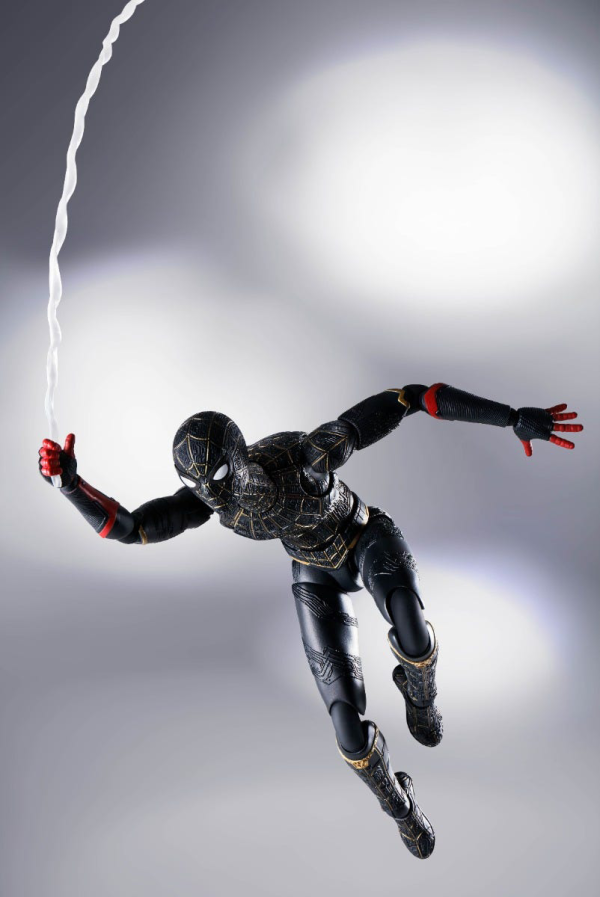 BANDAI Spirits Spider-Man Black & Gold Suit (Spider-Man: No way Home) Special Set | 4573102630070
