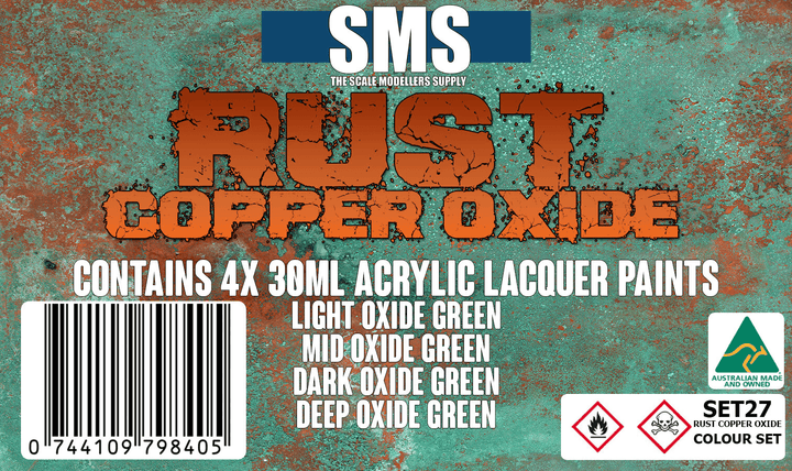RUST COPPER OXIDE Colour Set | 744109798405