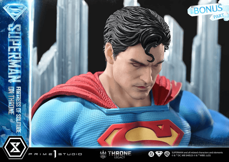 Prime 1 Studio Throne Legacy Superman (Comics) Superman Fortress of Solitude on Throne (Design by Gabriele Dell'Otto) Ultimate Bonus Version | 4582647122162