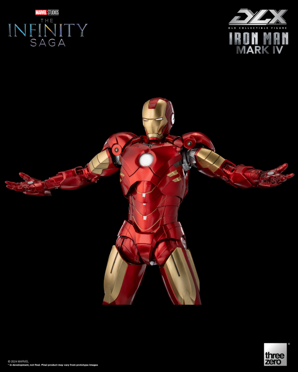 threezero Marvel Studios: The Infinity Saga: DLX Iron Man Mark 4 | 4895250812888