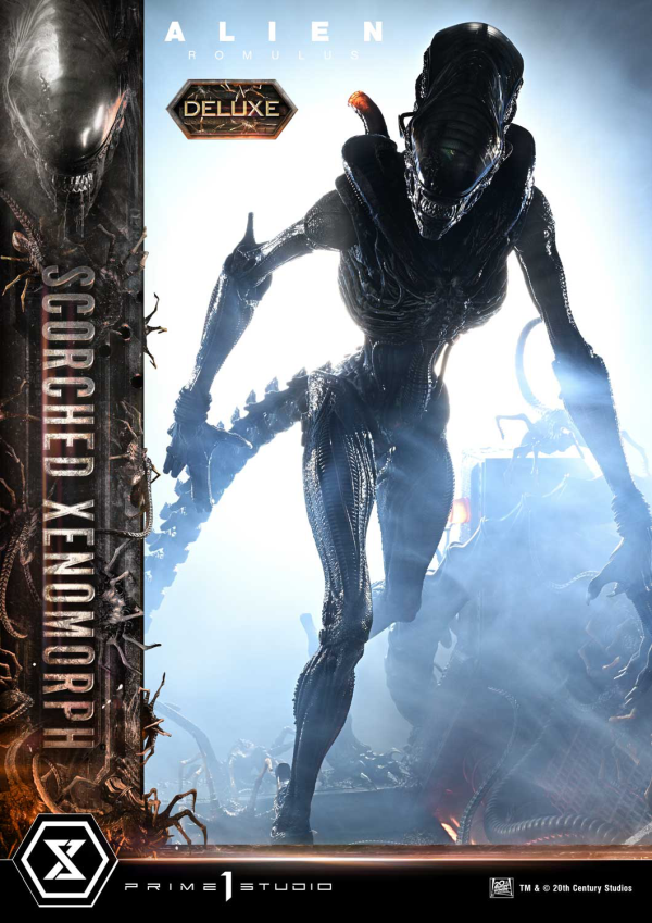 Prime 1 Studio Museum Masterline XL Alien: Romulus Scorched Xenomorph Deluxe Version | 4582647121868