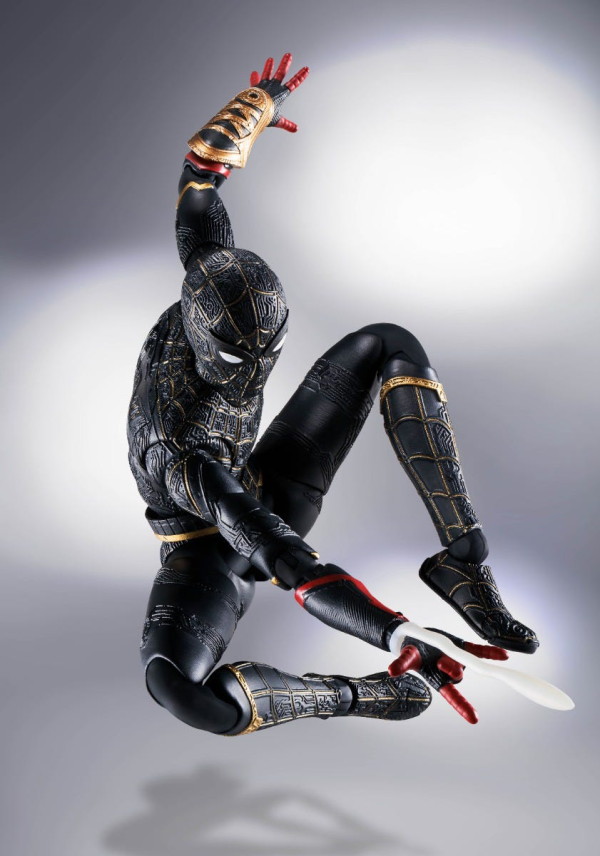 BANDAI Spirits Spider-Man Black & Gold Suit (Spider-Man: No way Home) Special Set | 4573102630070