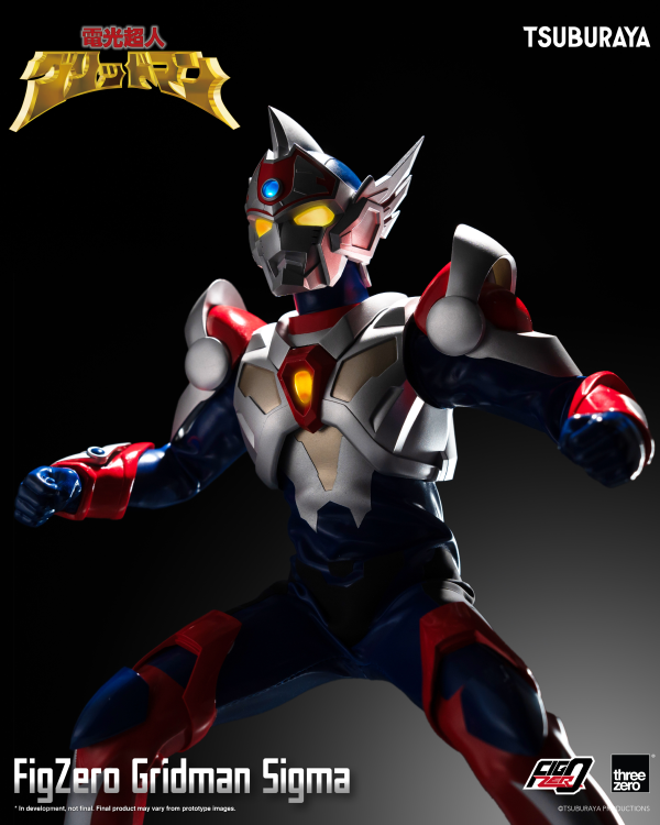 threezero Gridman the Hyper Agent: Revenge of Neo Evil Lord - FigZero Gridman Sigma | 4895250815858