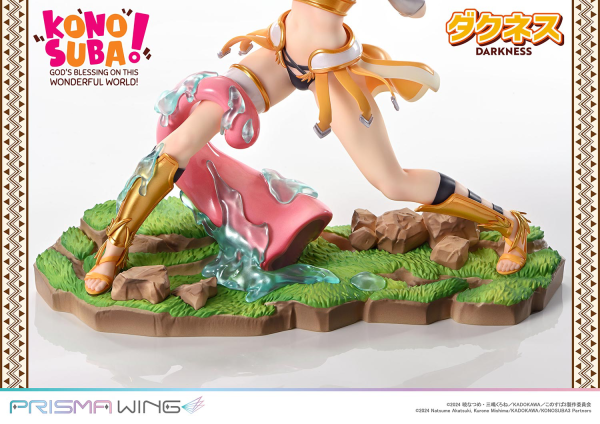 Prime 1 Studio PRISMA WING The anime KONOSUBA -God's blessing on this wonderful world! DARKNESS 1/7 Scale Pre-Painted Figure(4582647121769)