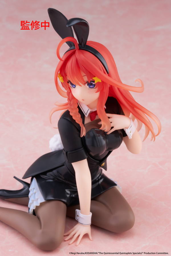 TAITO The Quintessential Quintuplets 3 Desktop Cute Figure - Itsuki Nakano (Bunny Ver.) | 840342403684