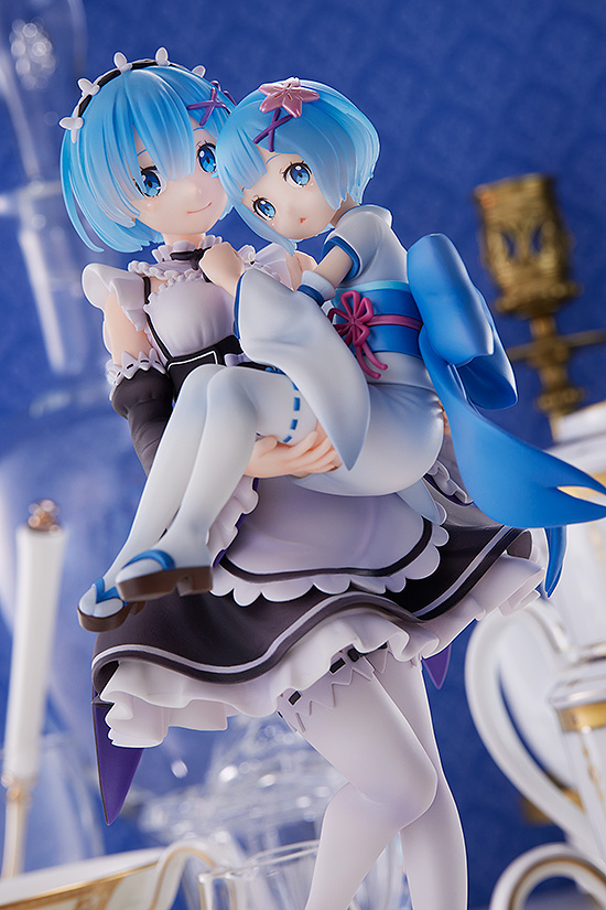 SEGA Re:ZERO -Starting Life in Another World- Figure Rem & Childhood Rem | 4580779515081