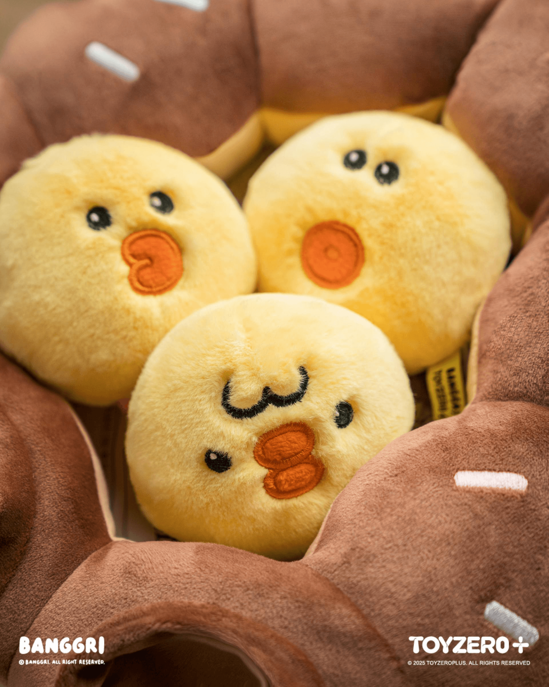 BANGGRI Bakery Series - 30cm Sleeping Plush (Donut Bang-ari) | 6978531760844