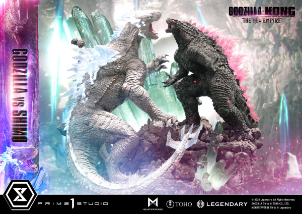 Prime 1 Studio Ultimate Diorama Masterline Godzilla x Kong: The New Empire Godzilla vs Shimo | 4582647121677