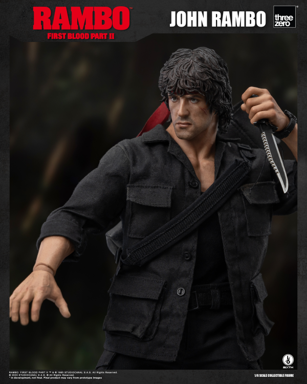 Three Zero Rambo: First Blood Part II - 1/6 John Rambo | 4897056205239