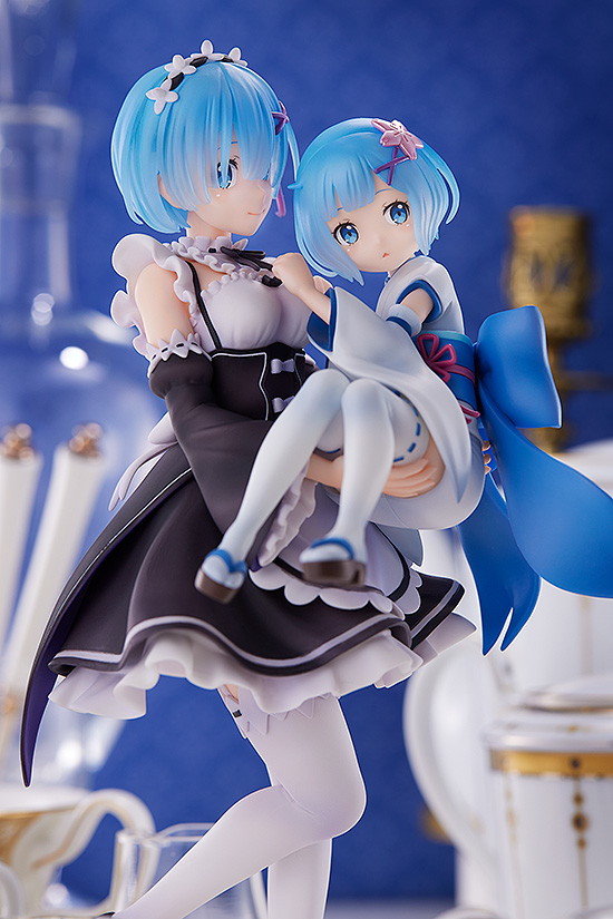 SEGA Re:ZERO -Starting Life in Another World- Figure Rem & Childhood Rem | 4580779515081