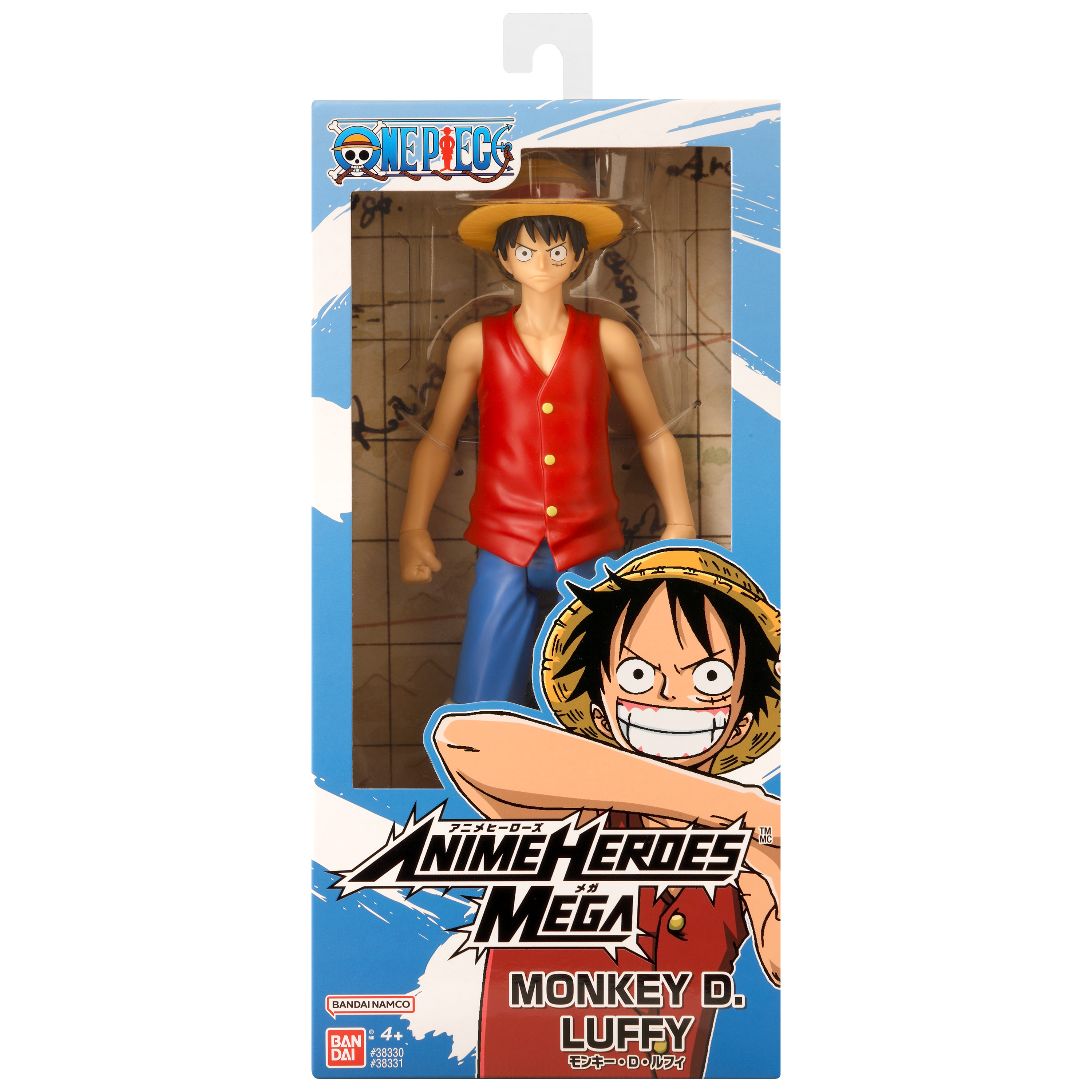 Anime Heroes Mega - Monkey D. Luffy | 0045557383312