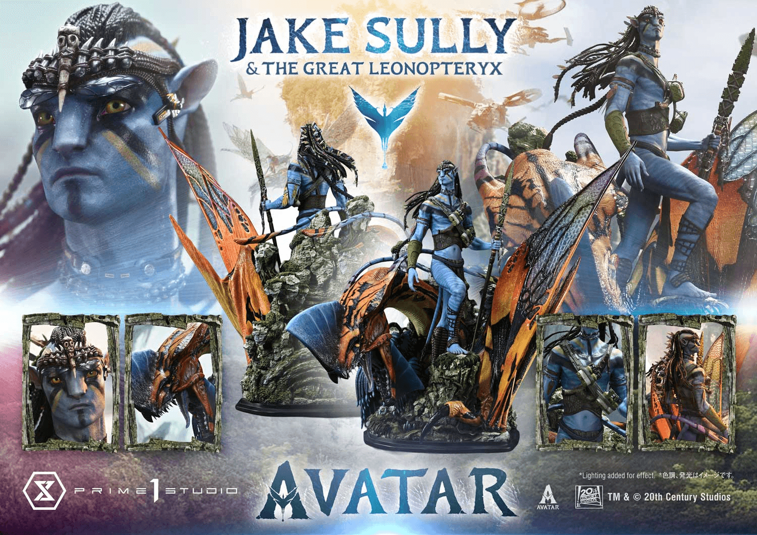 Real Elite Masterline Avatar (Film) Jake Sully & The Great Leonopteryx Avatar Legacy Collection | 4582647122957