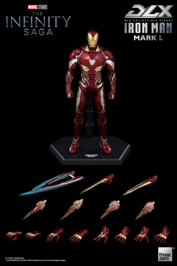 Three Zero The Infinity Saga - DLX Iron Man Mark 50 | 4897056203969