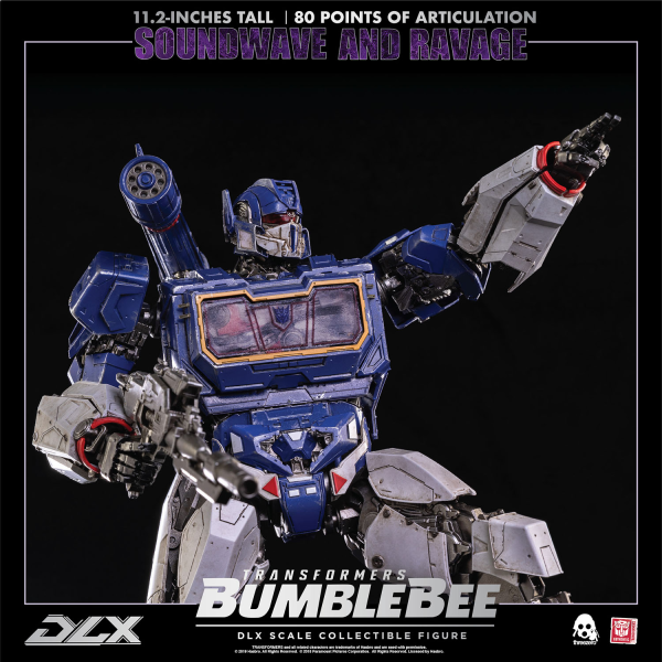 Three Zero Transformers: Bumblebee - DLX Soundwave and Ravage | 4897056202627