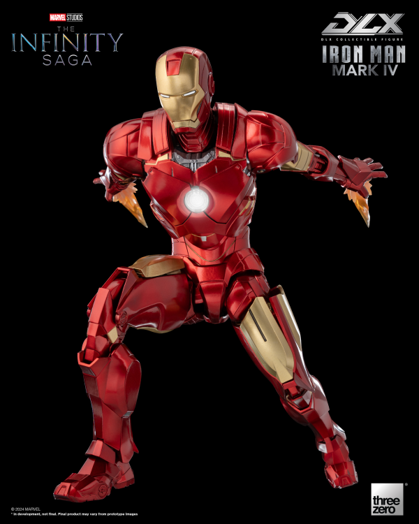threezero Marvel Studios: The Infinity Saga: DLX Iron Man Mark 4 | 4895250812888
